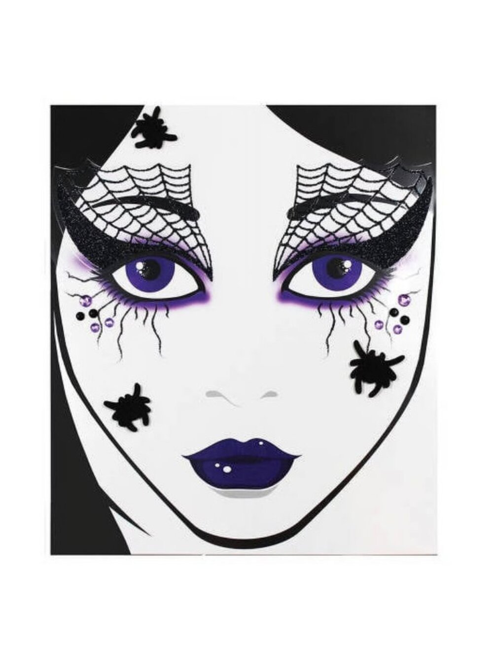 Face Decal Adult Halloween Accessory
